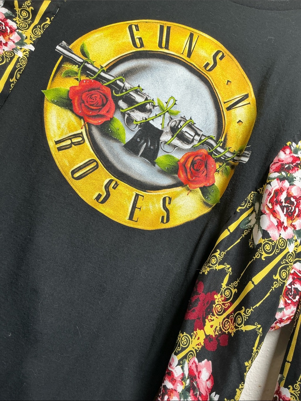 Upcycled Rock Band Flannel Shirt | Handmade One-of-a-Kind Graphic - Picture 2 of 12
